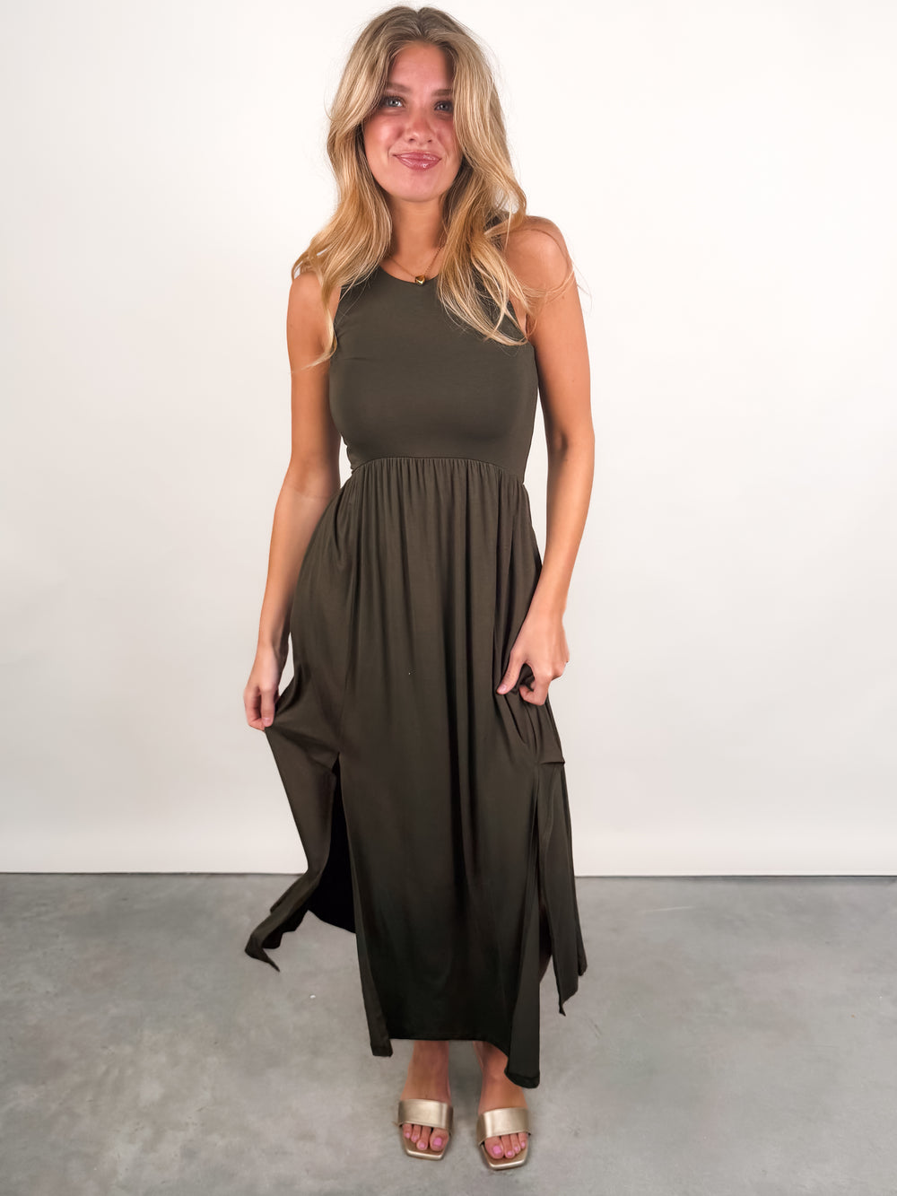 You Could Relate Slit Dress