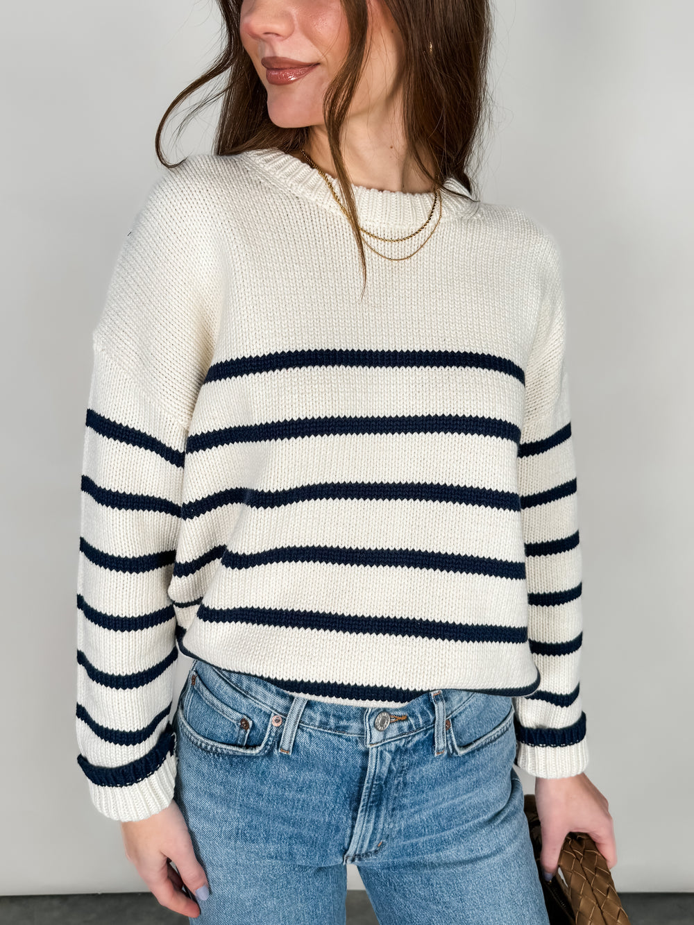 Boyfriend Stripe Sweater