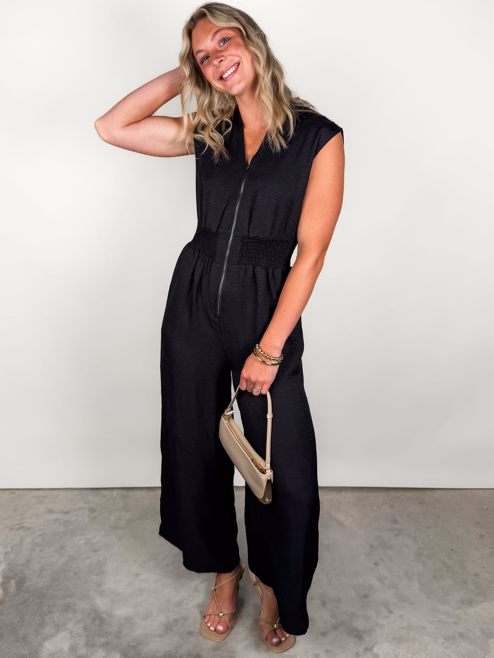 So I Smile Jumpsuit in