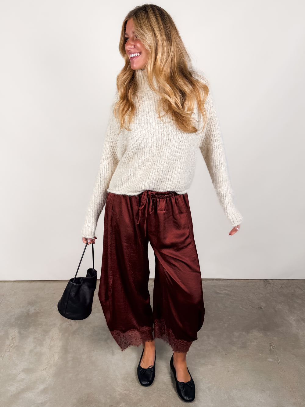 Even On A Cloudy Day Lace Pant