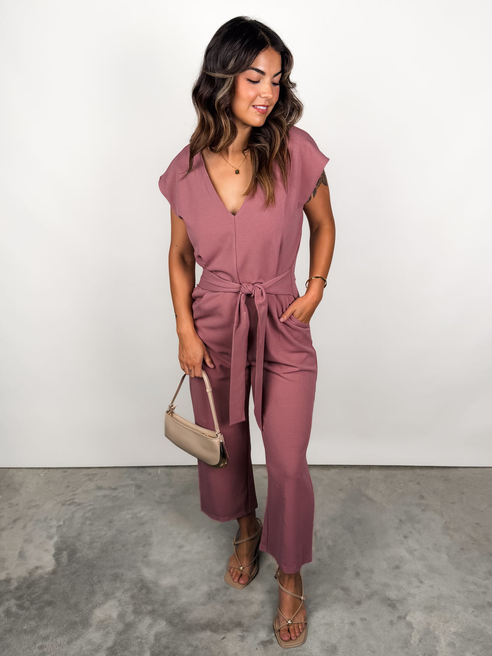 Learned How to Hide It Jumpsuit in