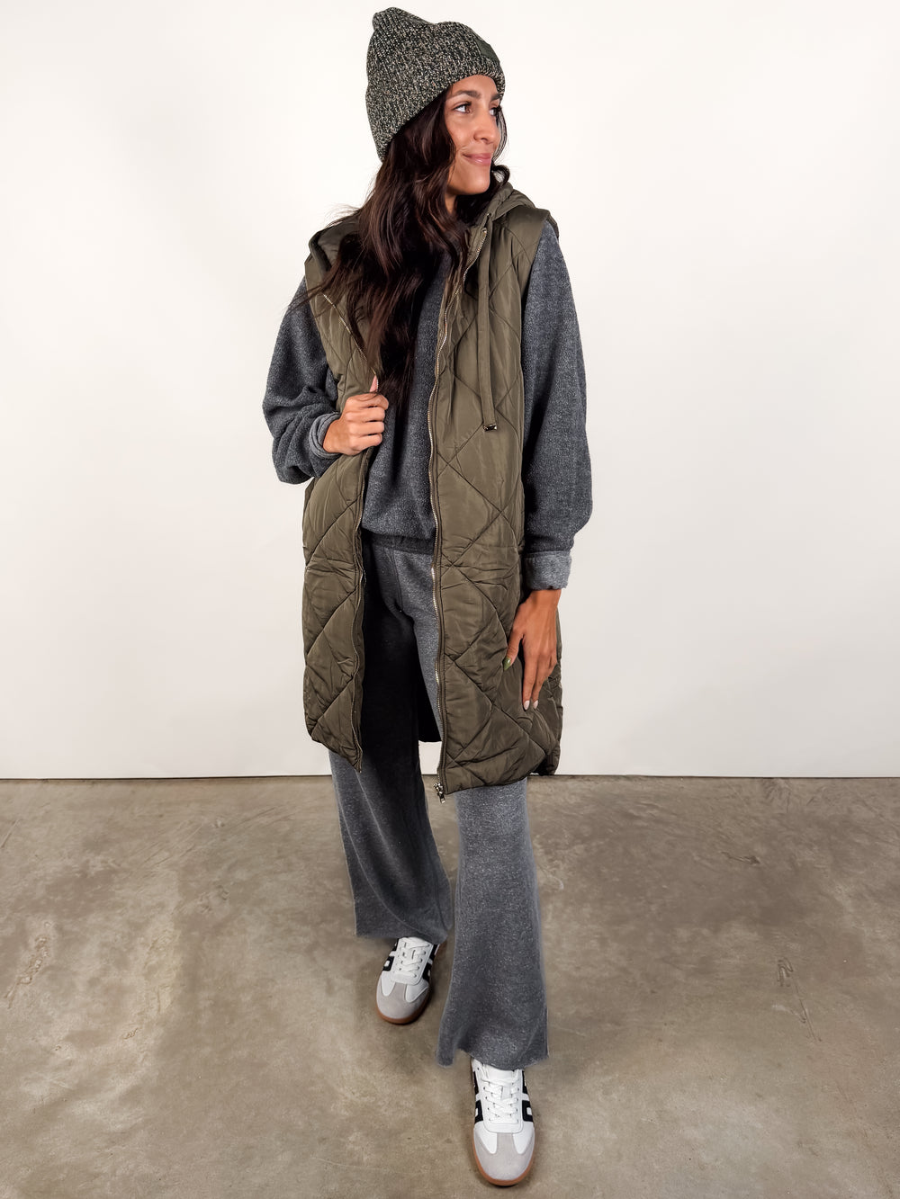 Think About The Day Hoodie Vest