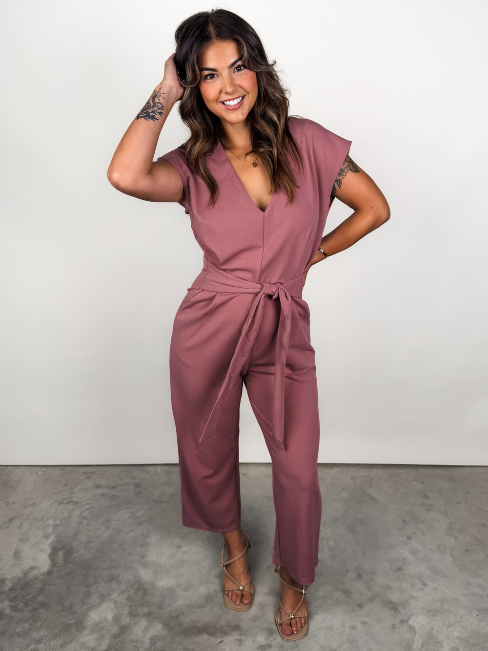Learned How to Hide It Jumpsuit in