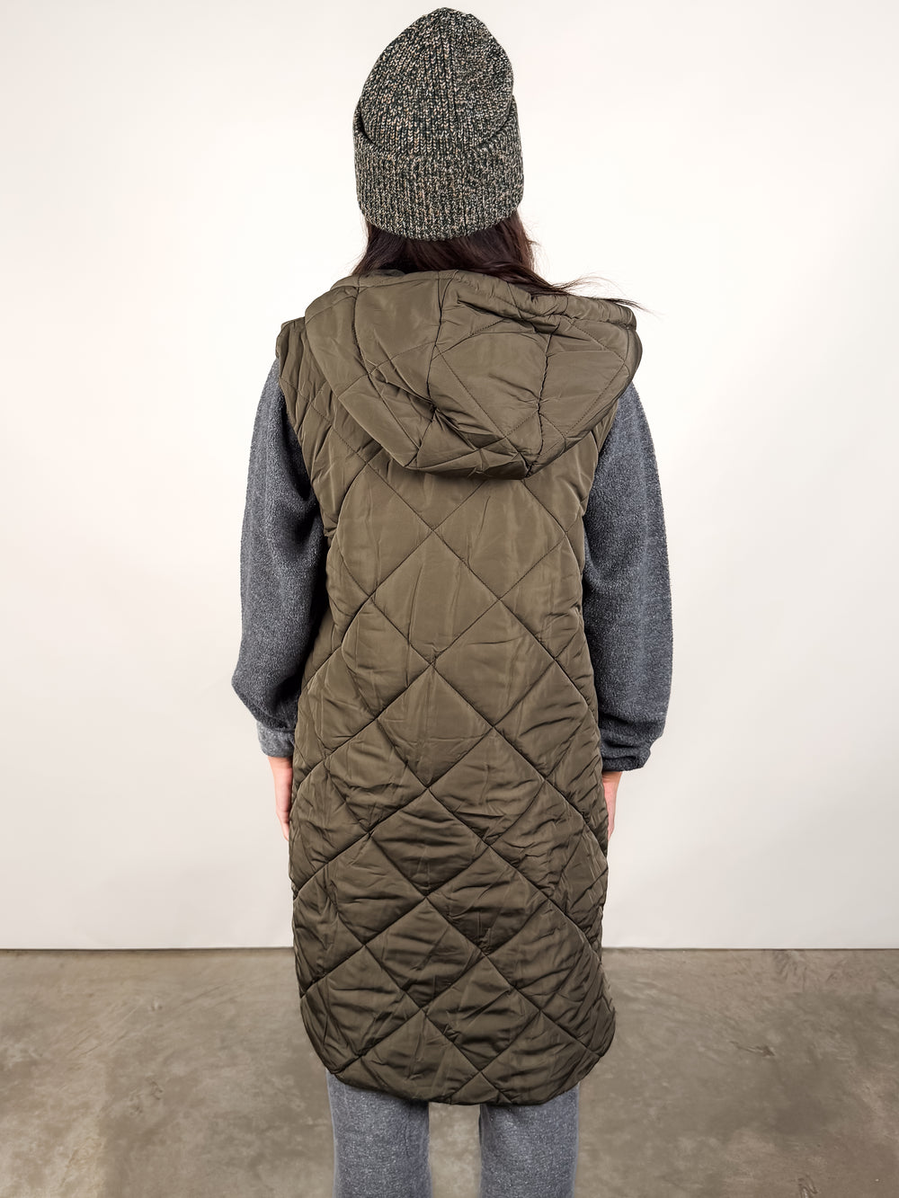 Think About The Day Hoodie Vest