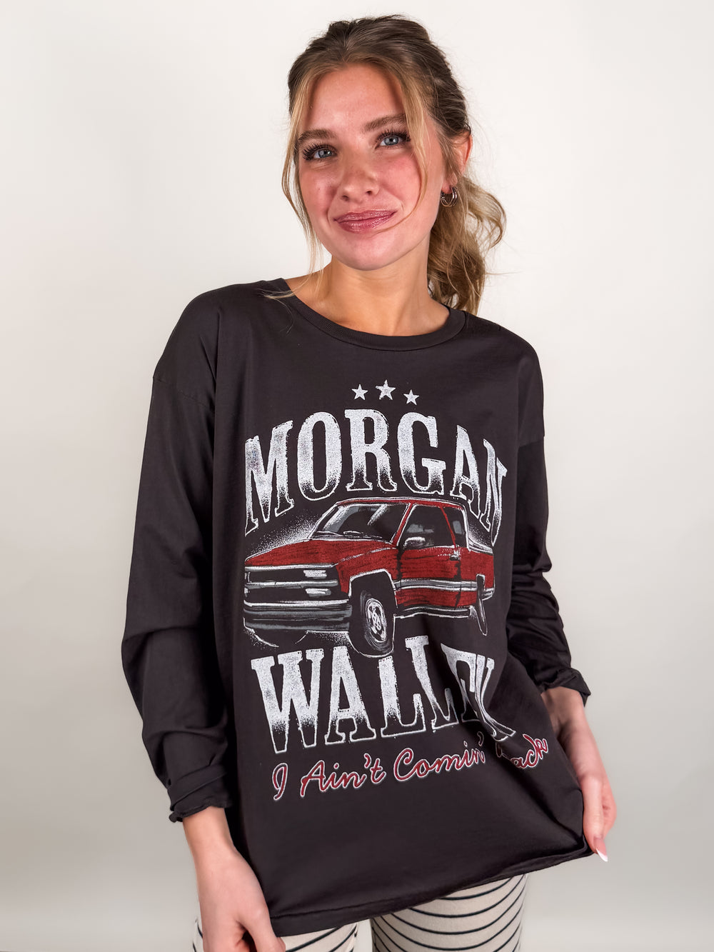 Morgan Wallen Ain't Coming Back Merch Long Sleeve
