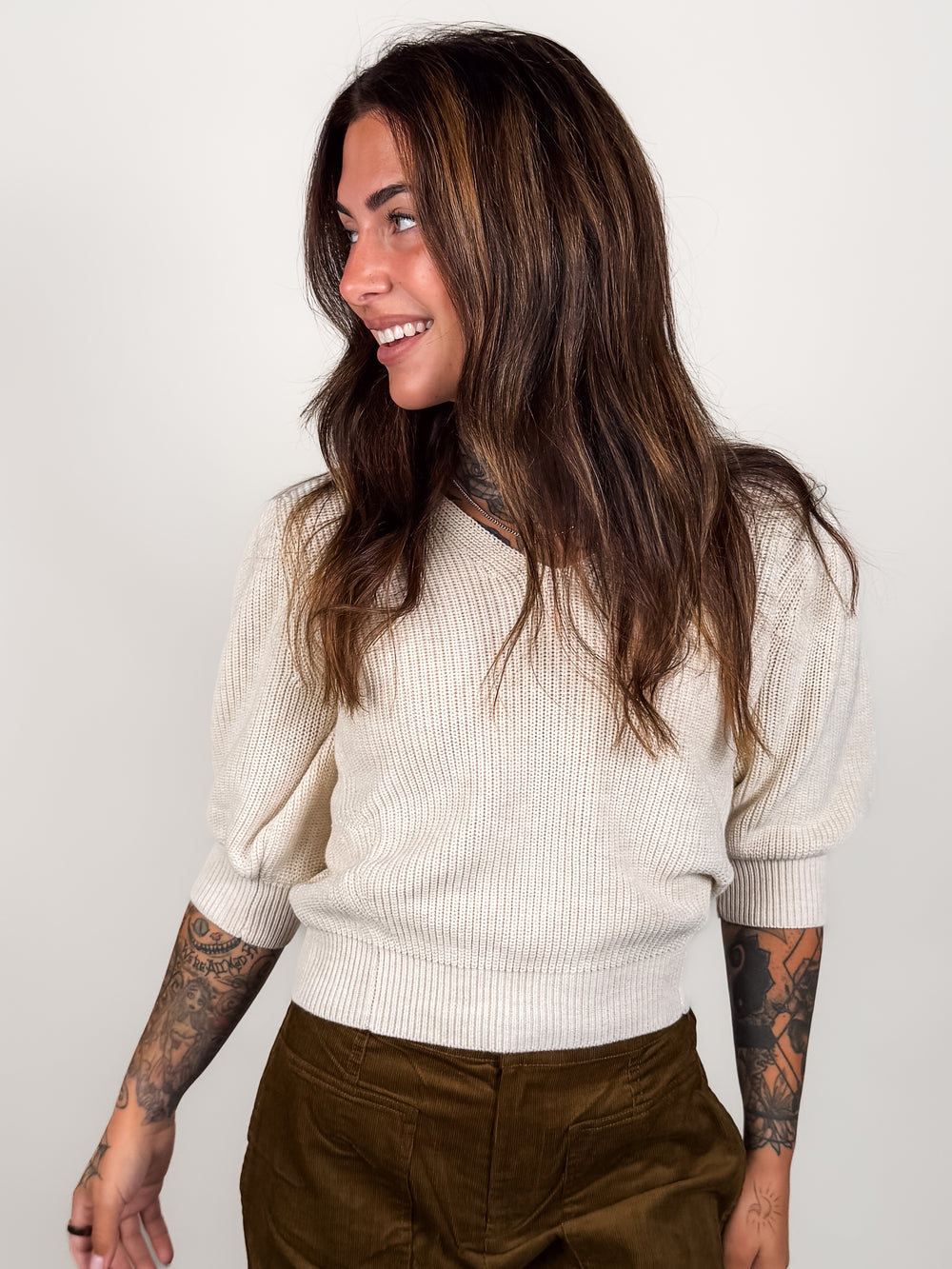One More Time Sweater