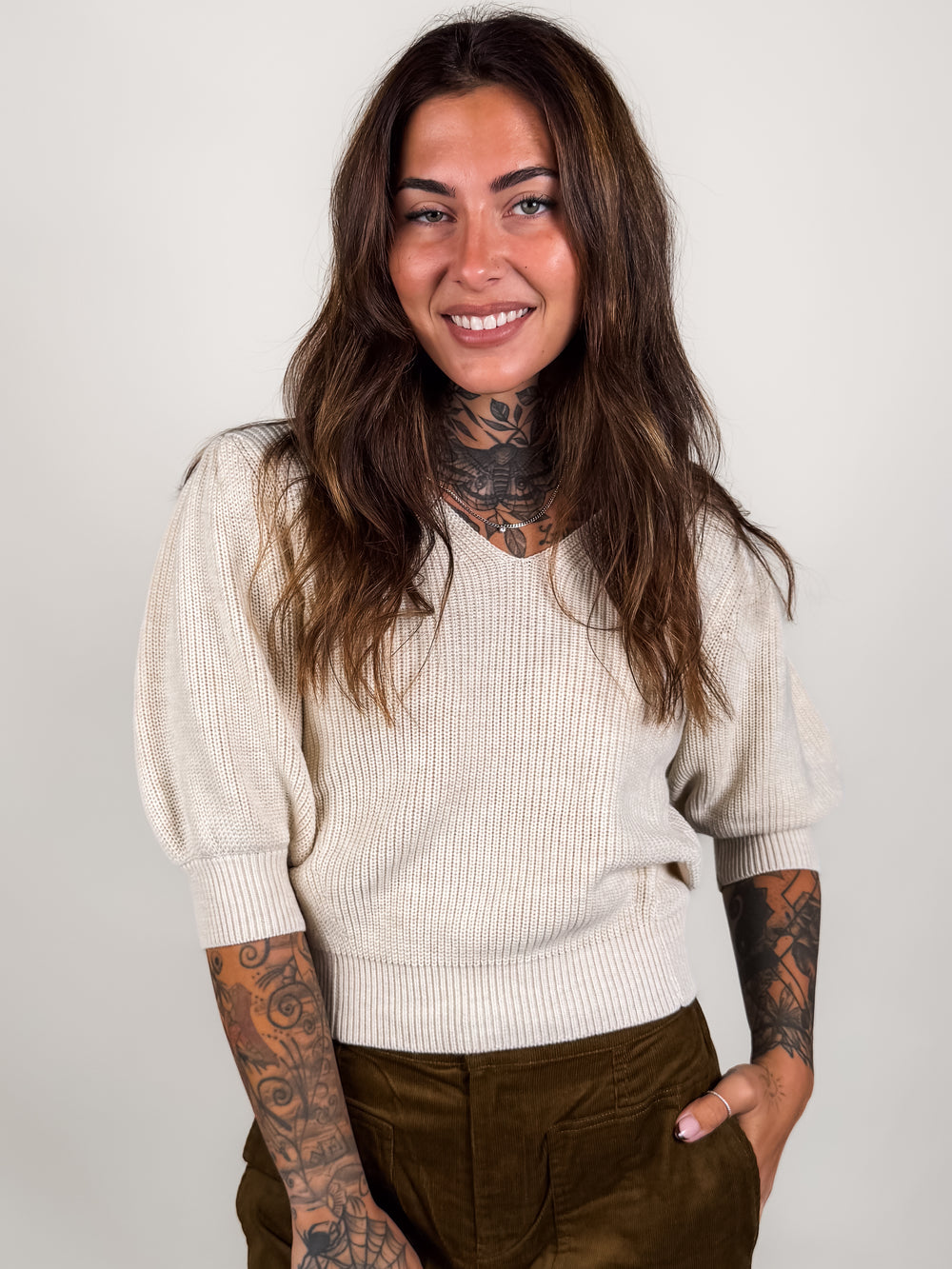 One More Time Sweater