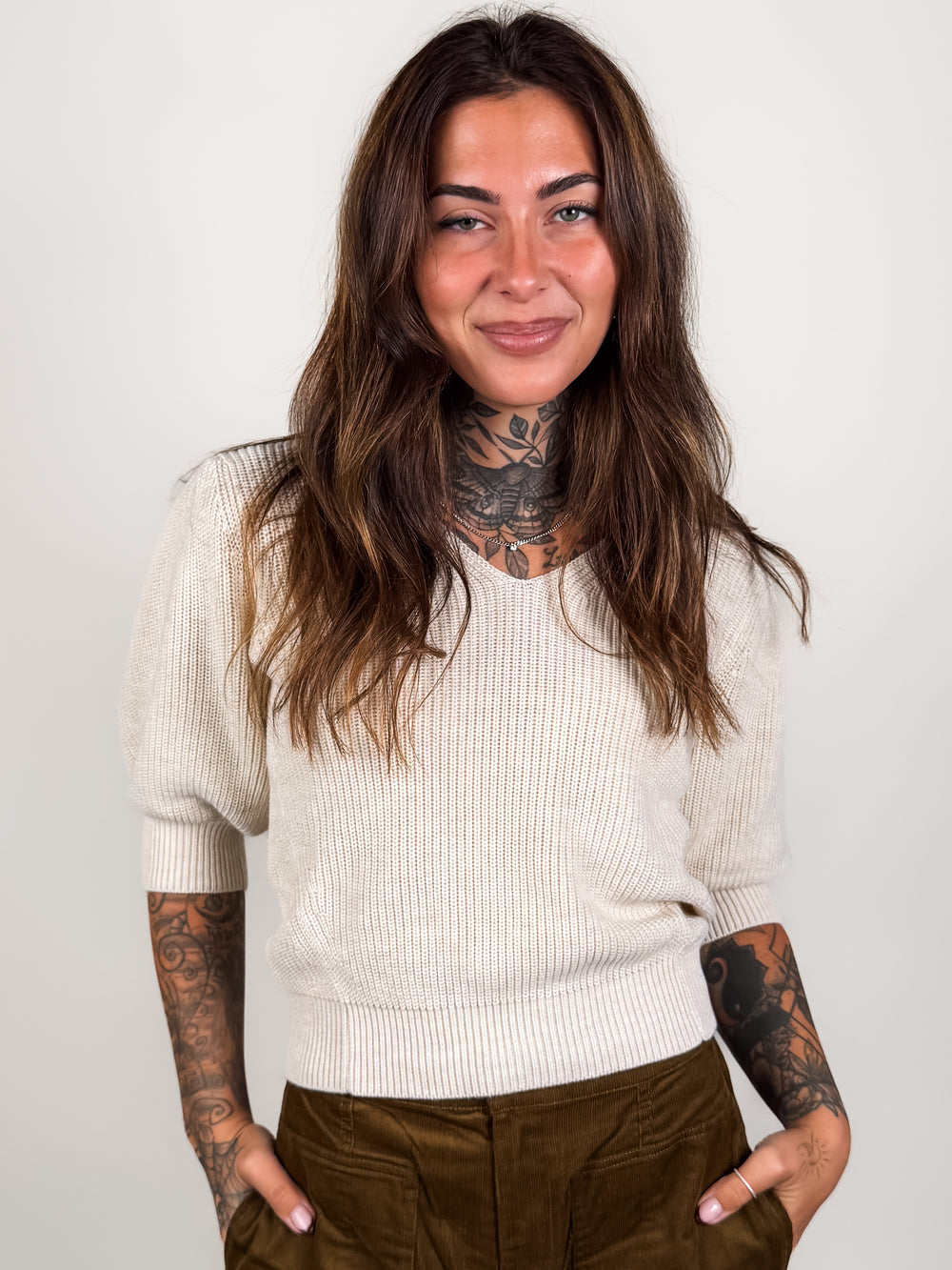 One More Time Sweater