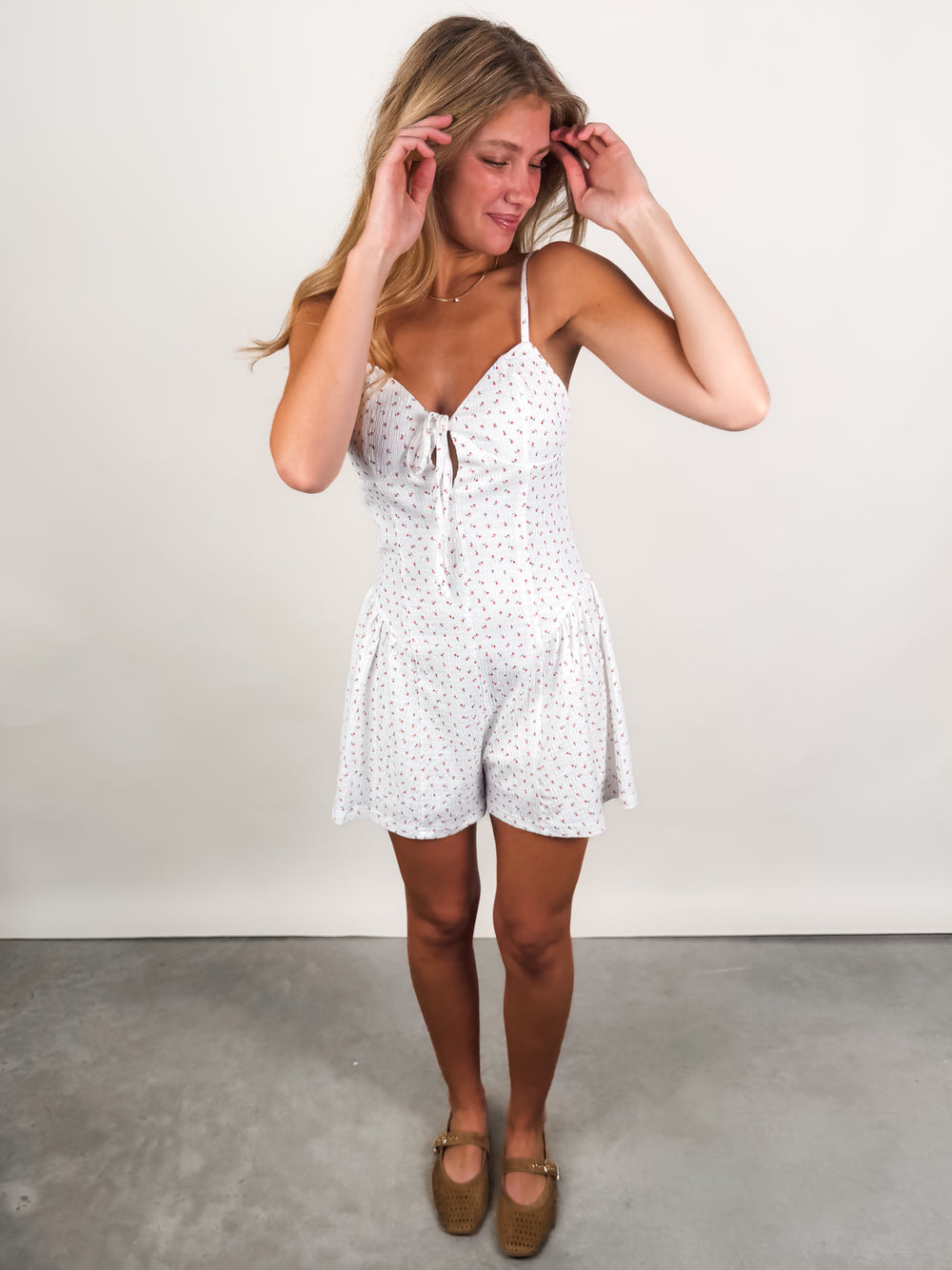 Had It Up To Here Romper