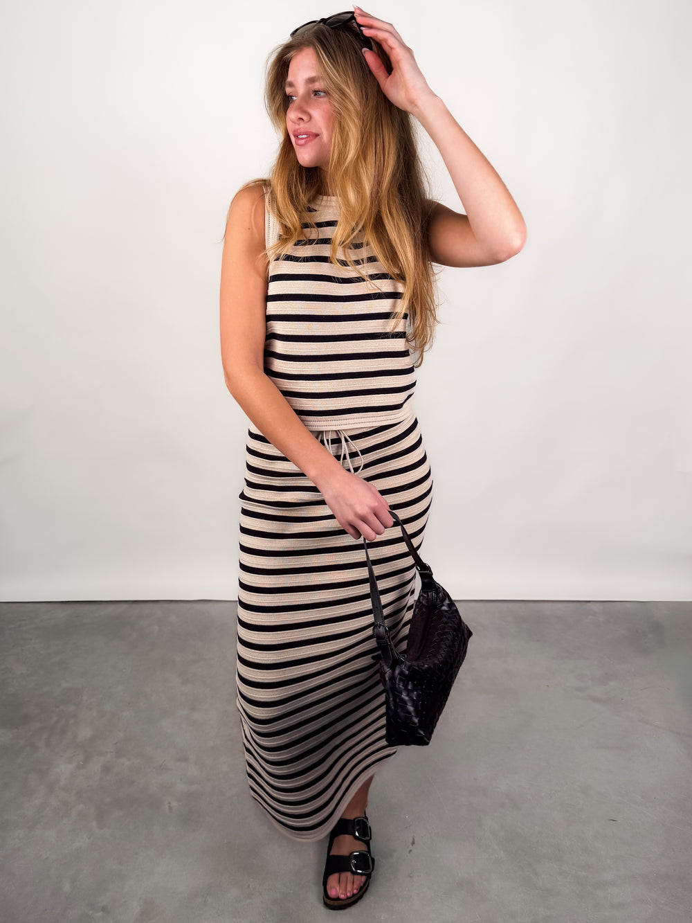 Emori Striped Skirt
