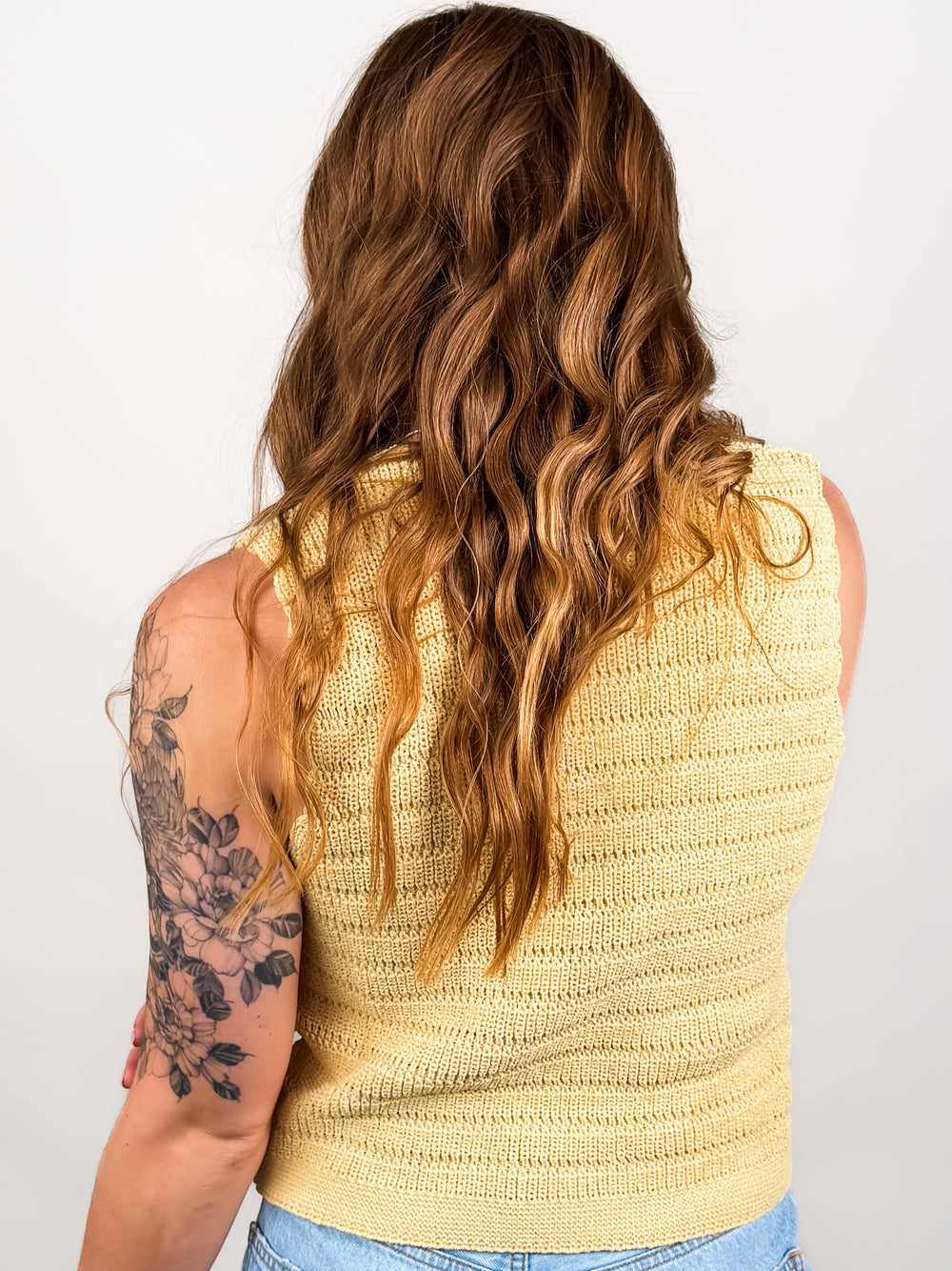 Pineapple Sweater Tank