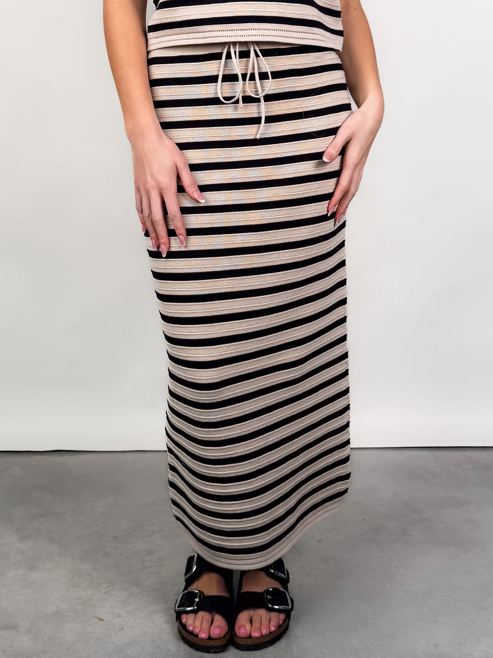 Emori Striped Skirt