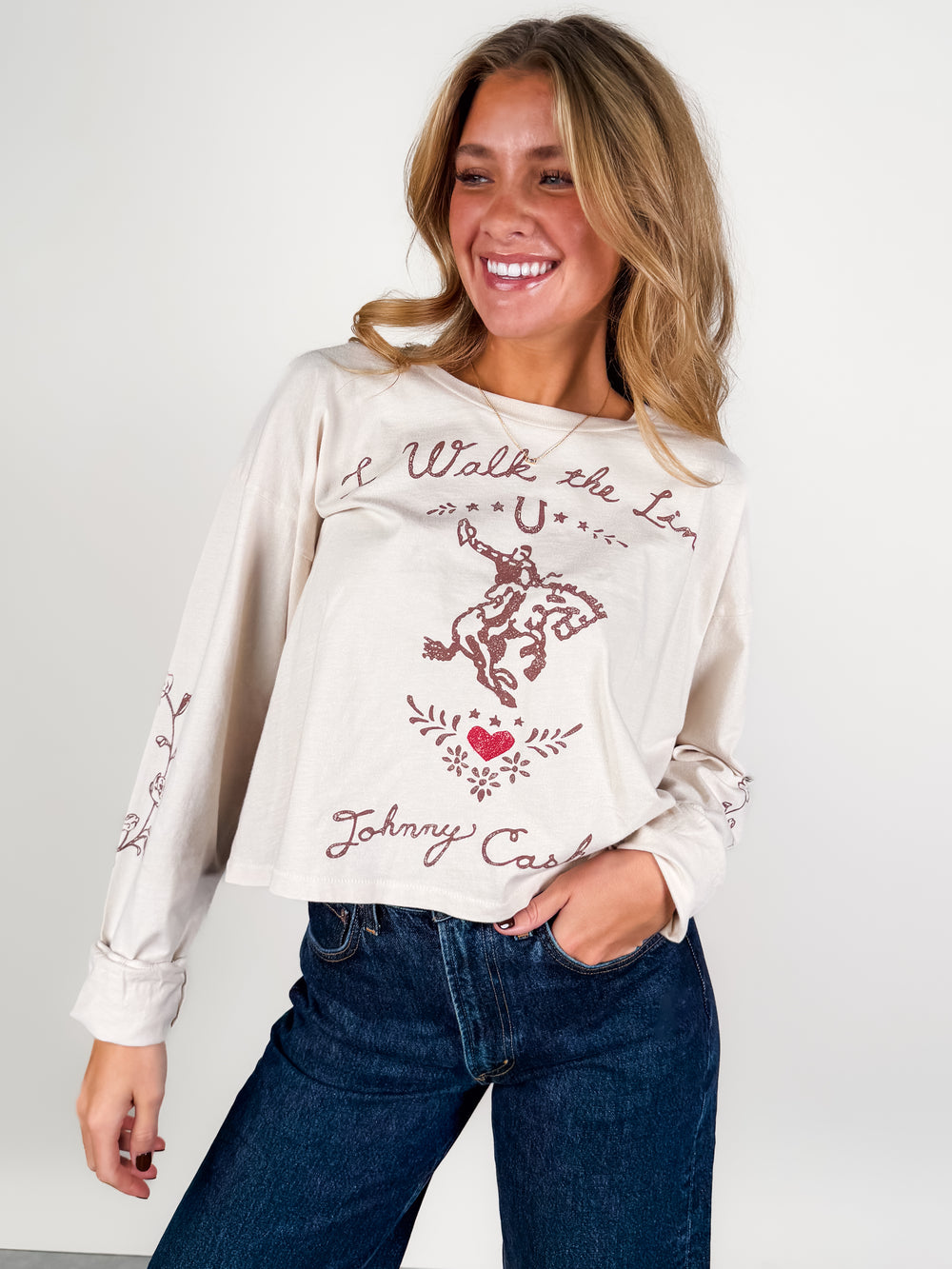 Johnny Cash Walk The Line Meet & Greet Long Sleeve