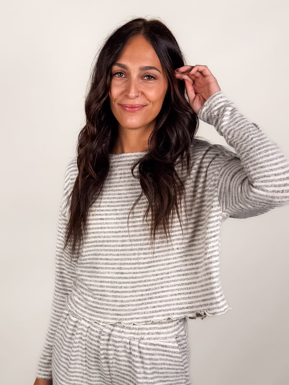 The Truth About Me Striped Top