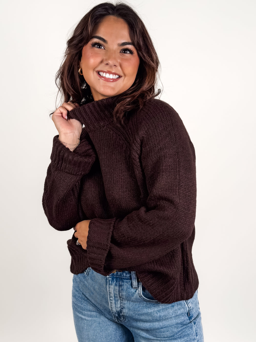 Emerge Funnel Neck Sweater