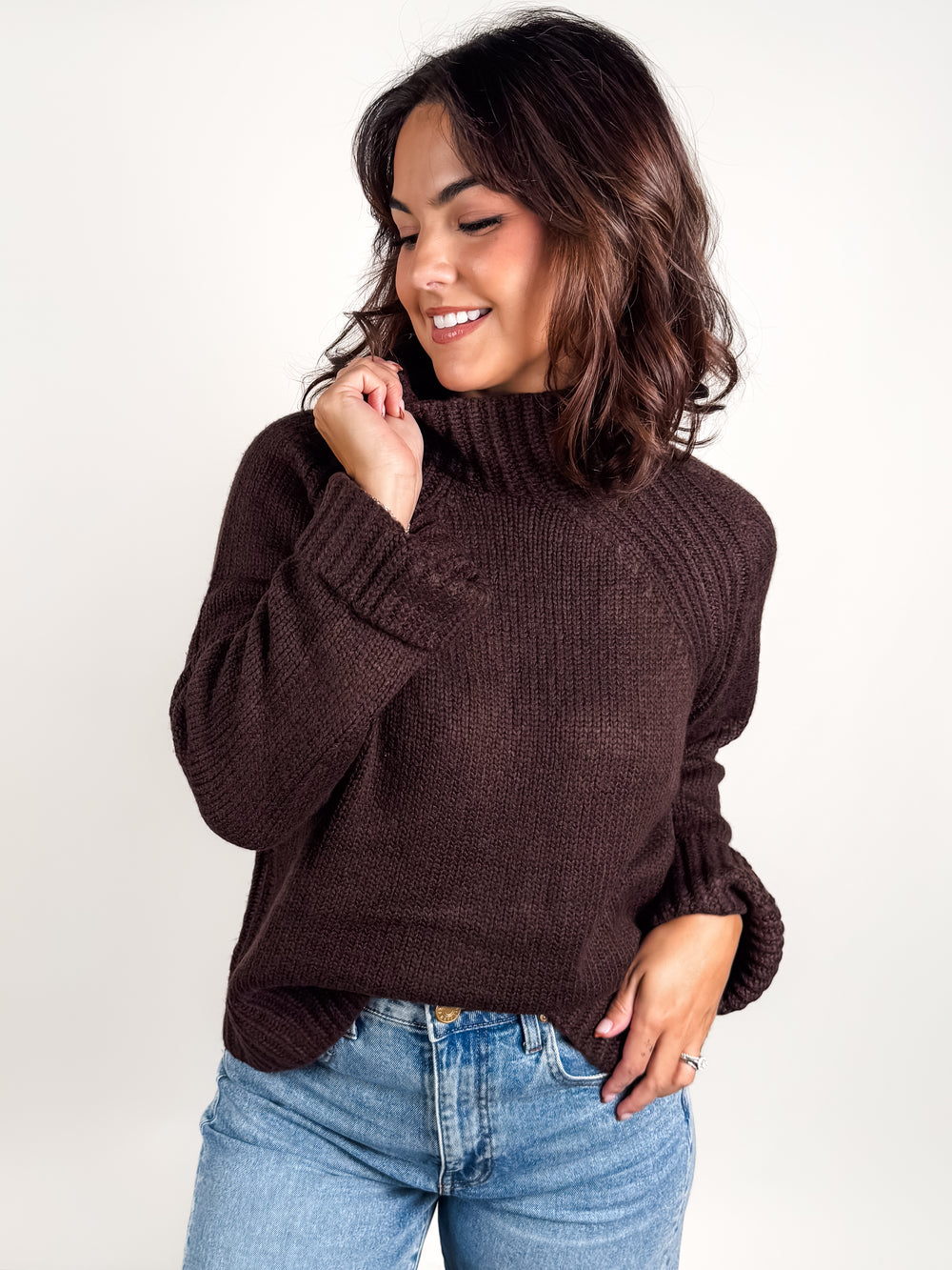 Emerge Funnel Neck Sweater