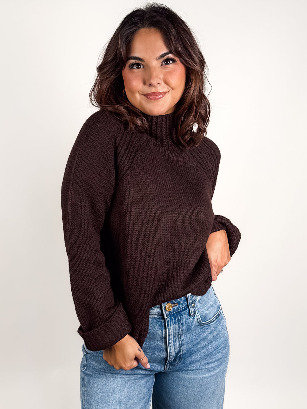 Emerge Funnel Neck Sweater