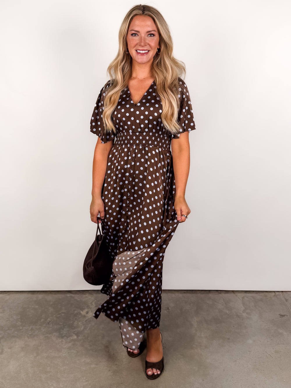 Every Time You Call Polka Dot Dress