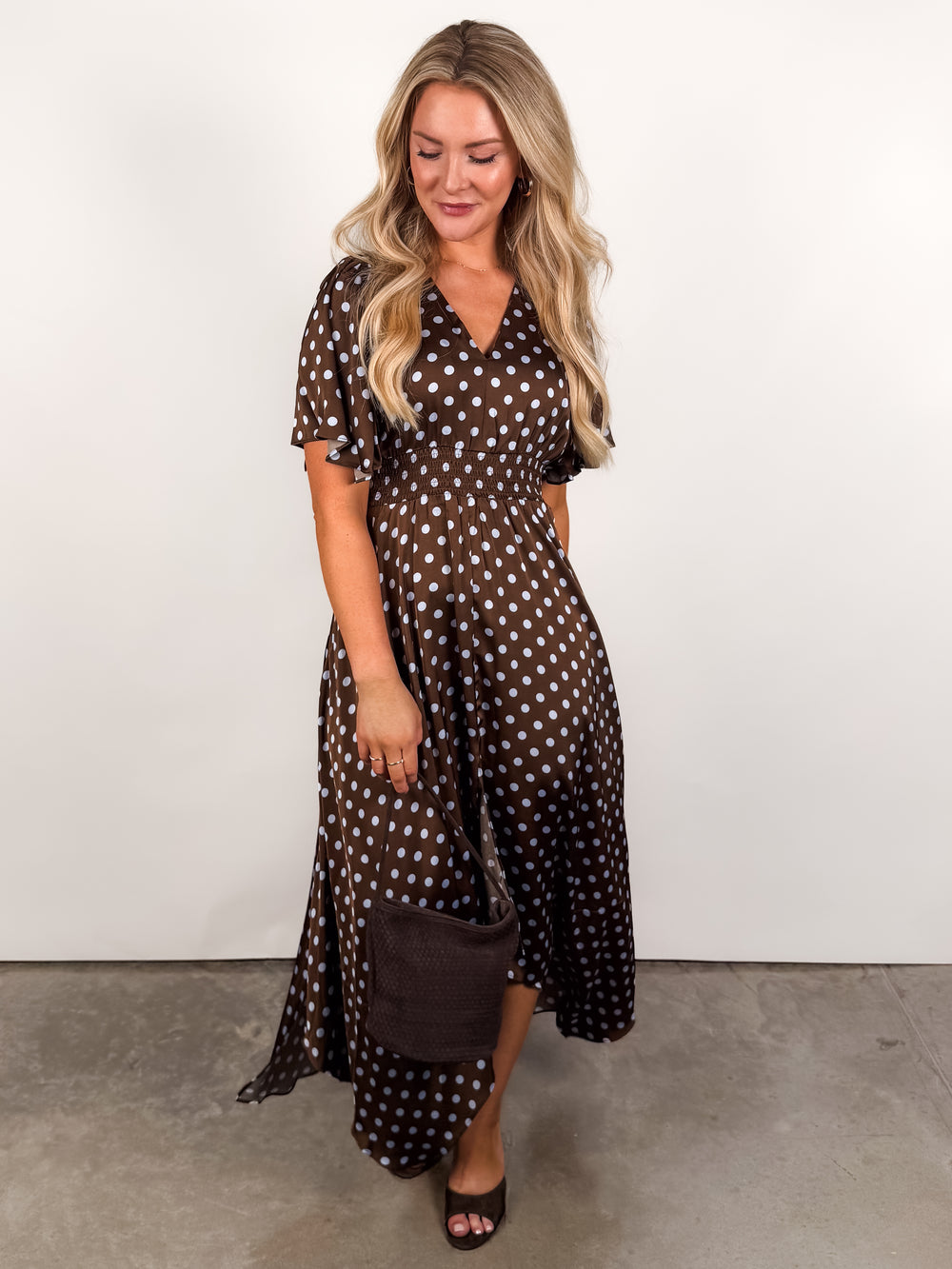 Every Time You Call Polka Dot Dress