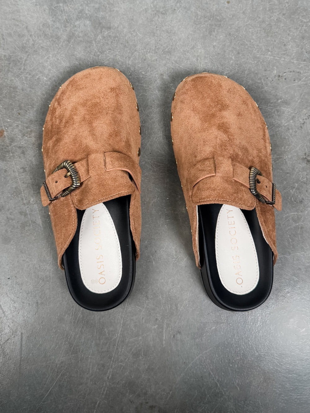 The Toni Studded Buckle Clog