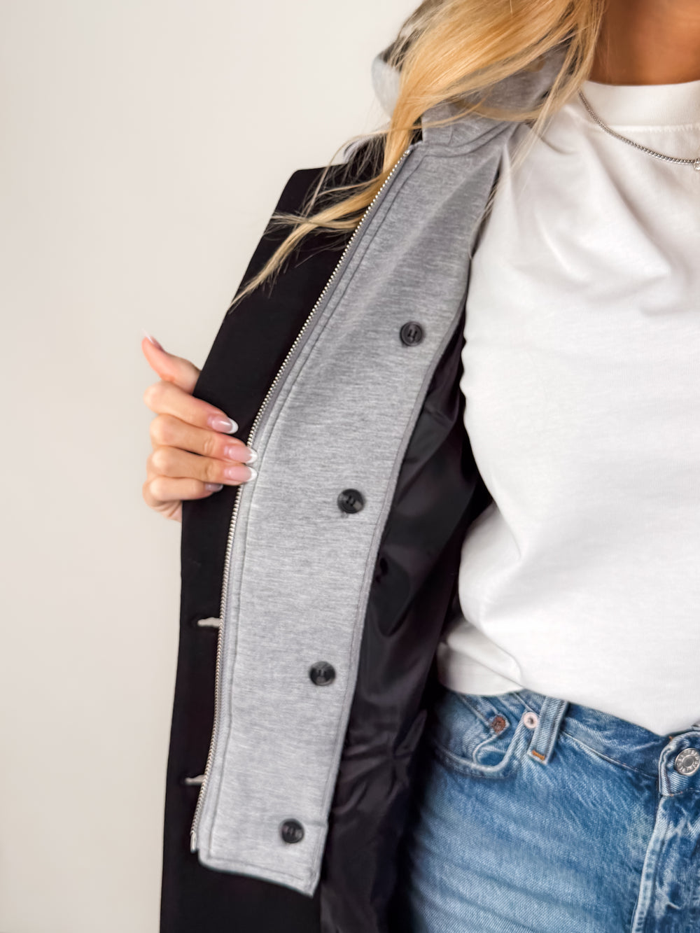 Despina Scuba Coat W/Hood