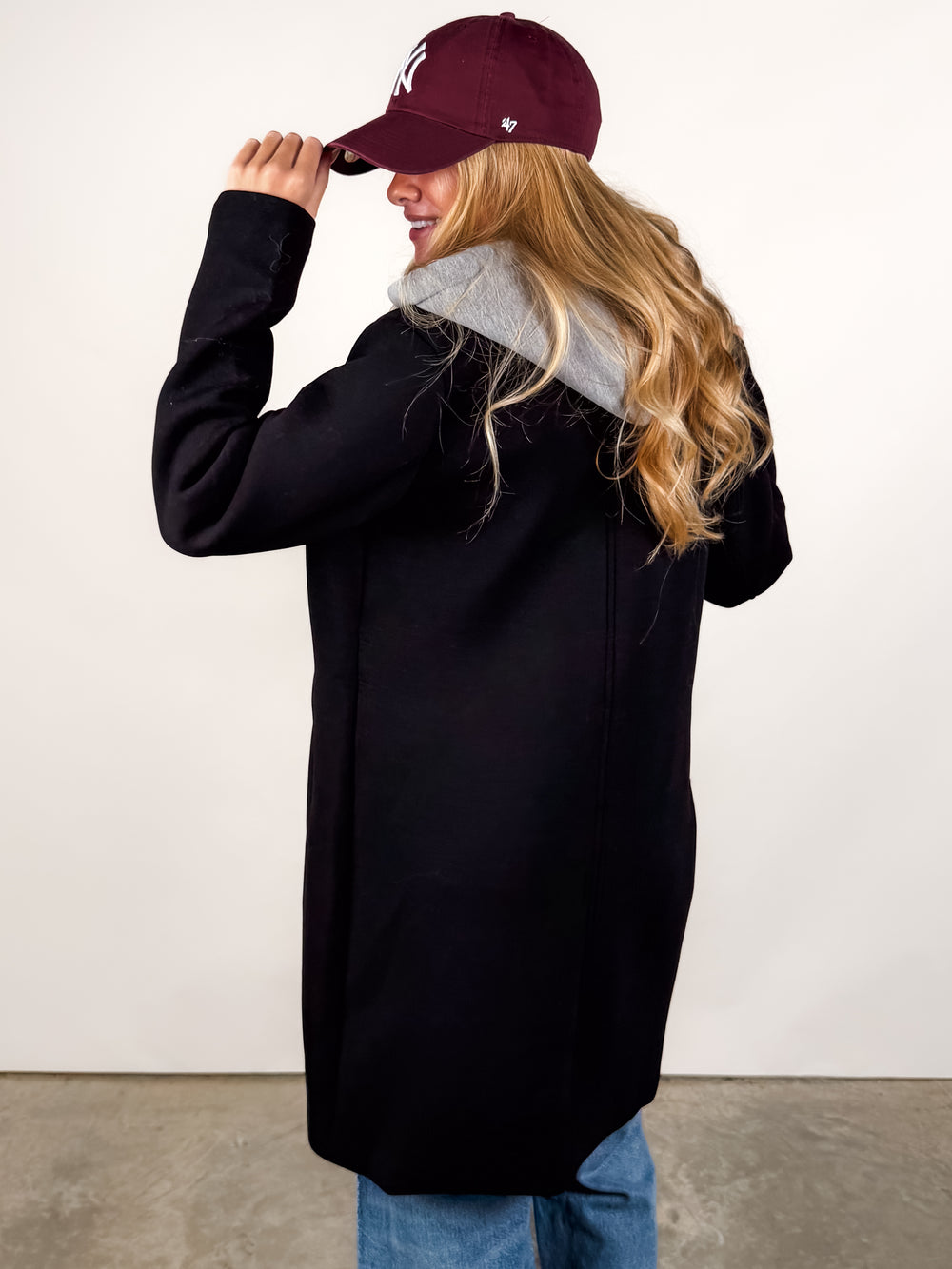 Despina Scuba Coat W/Hood
