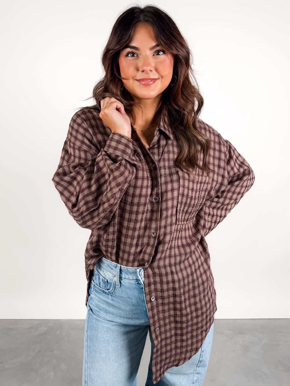 Mia Checkered Shirt