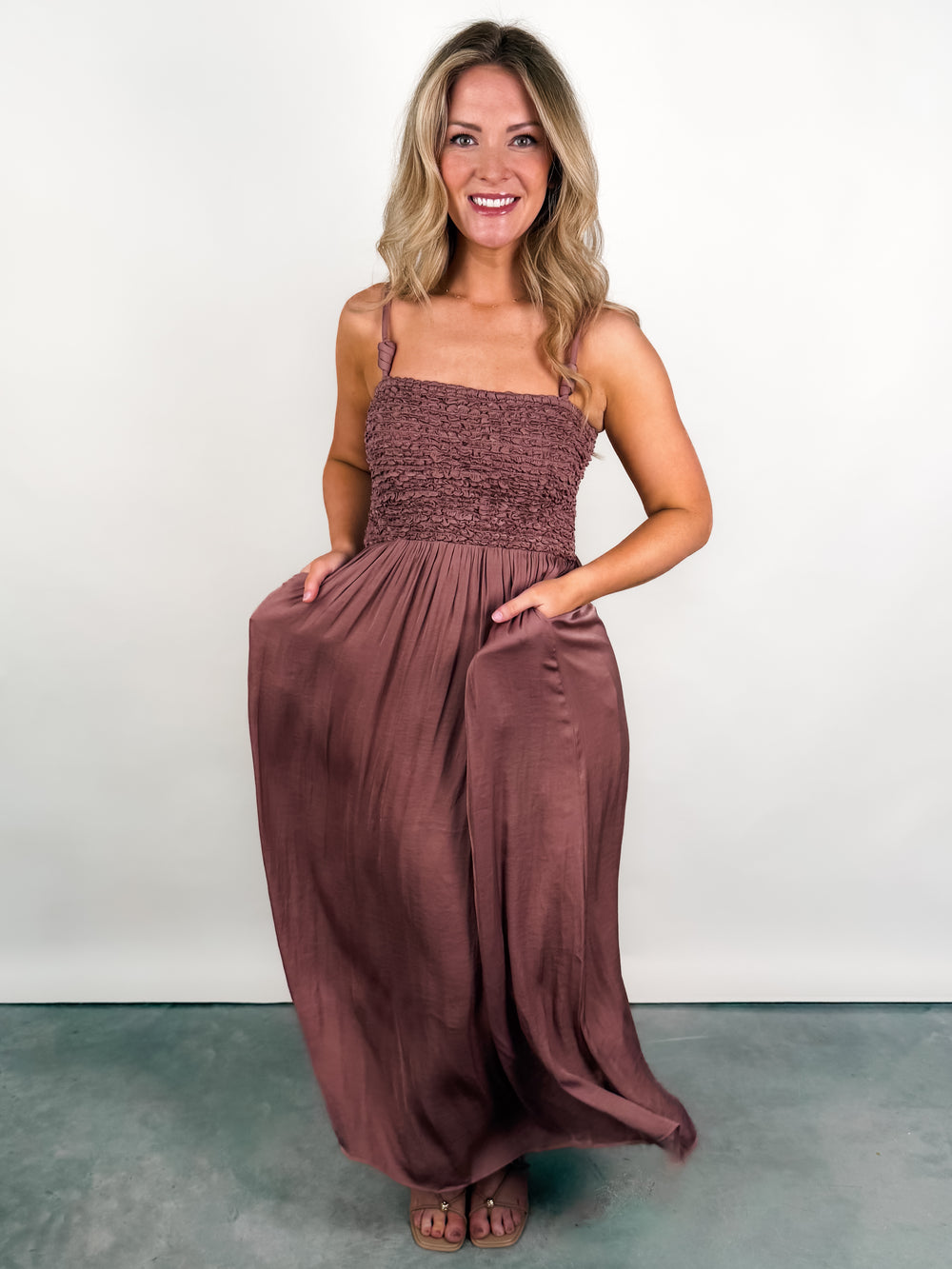 The World We Live In Maxi Dress