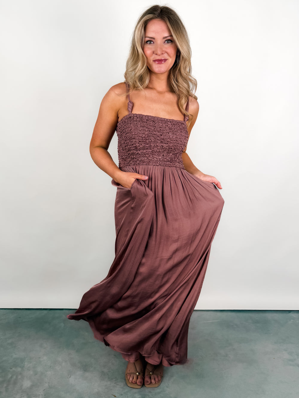 The World We Live In Maxi Dress