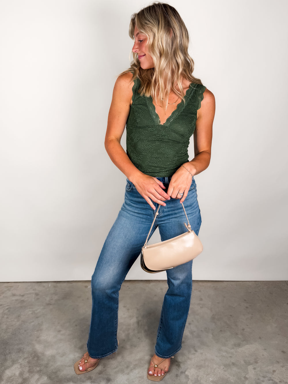 Loved You First Lace Top