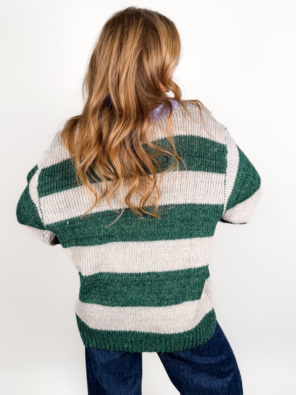 Oversized Striped Sweater