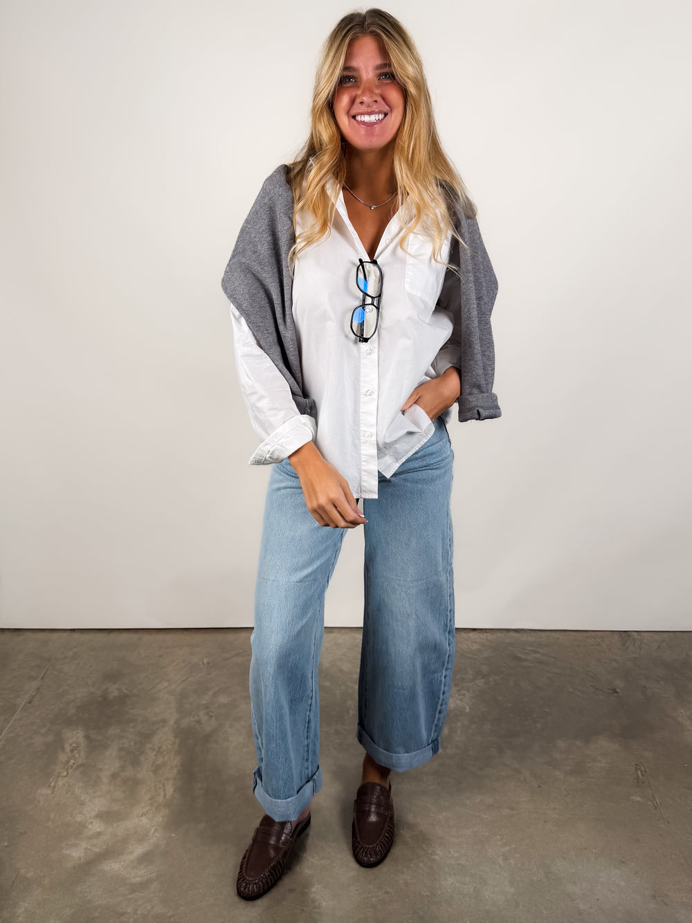 The Gallery Button Up