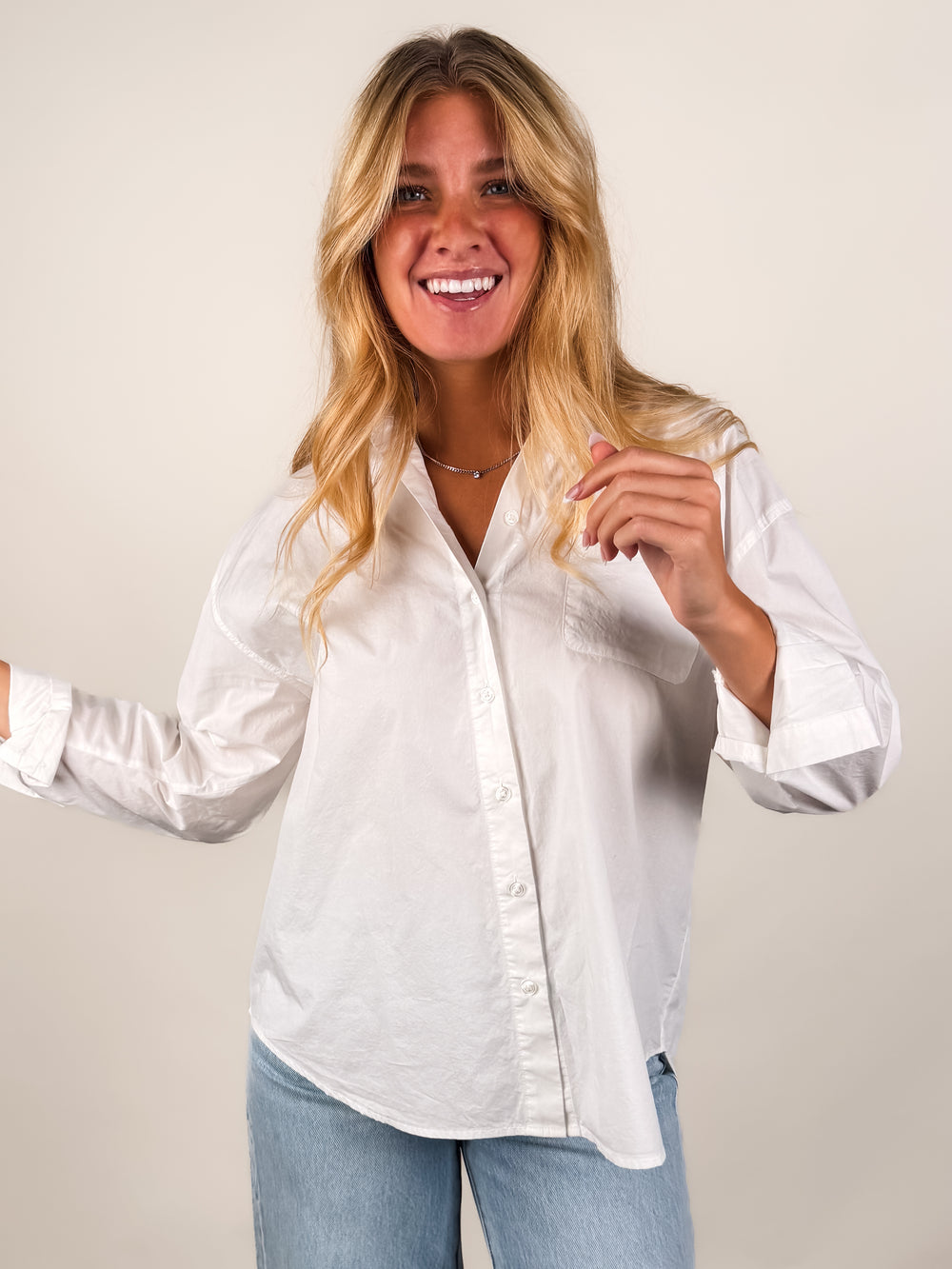The Gallery Button Up