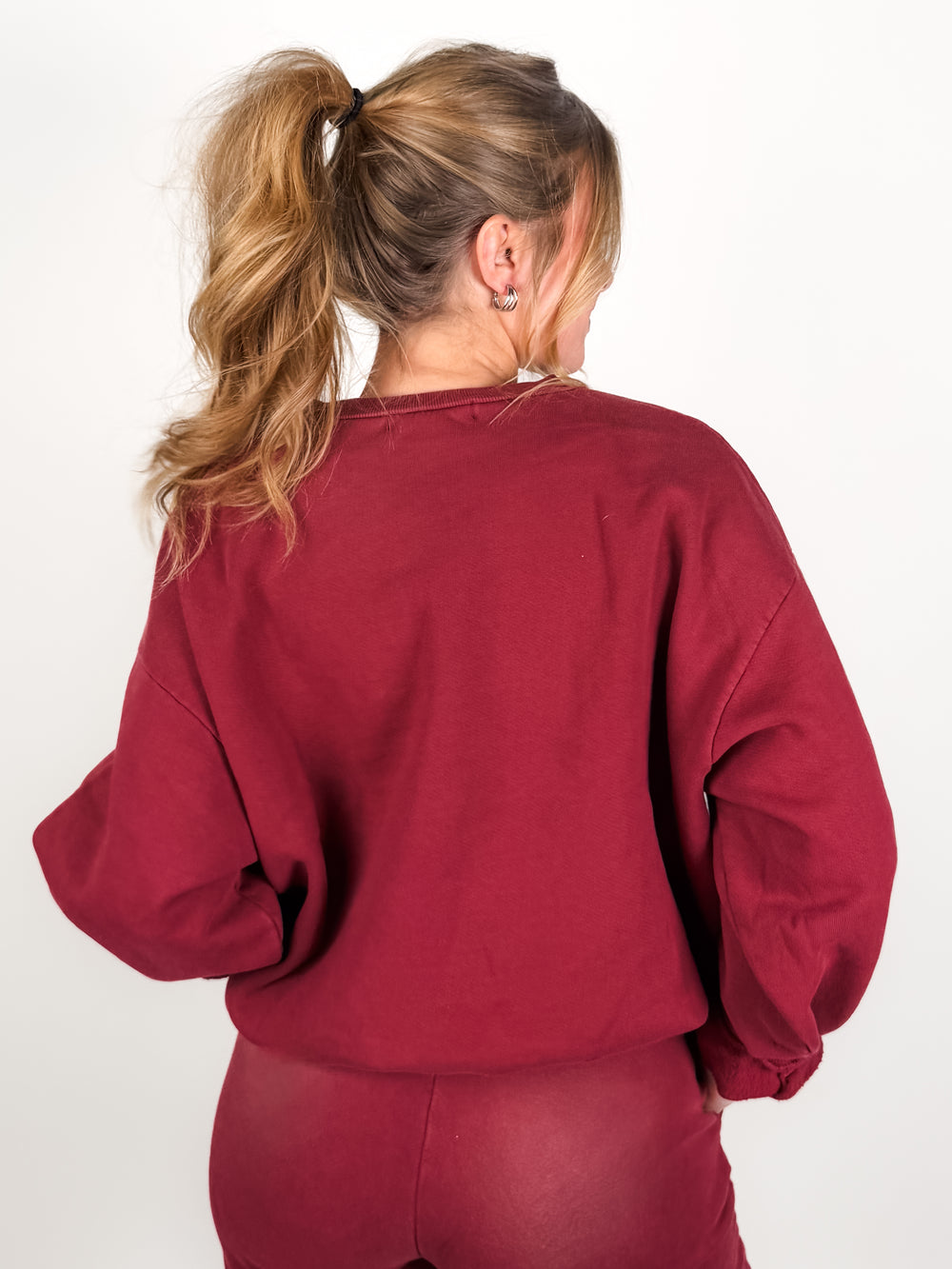 Solid Crew Sweatshirt