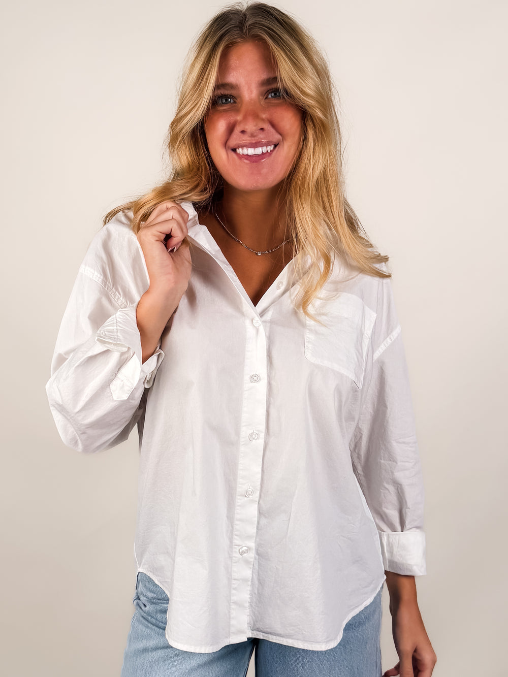 The Gallery Button Up