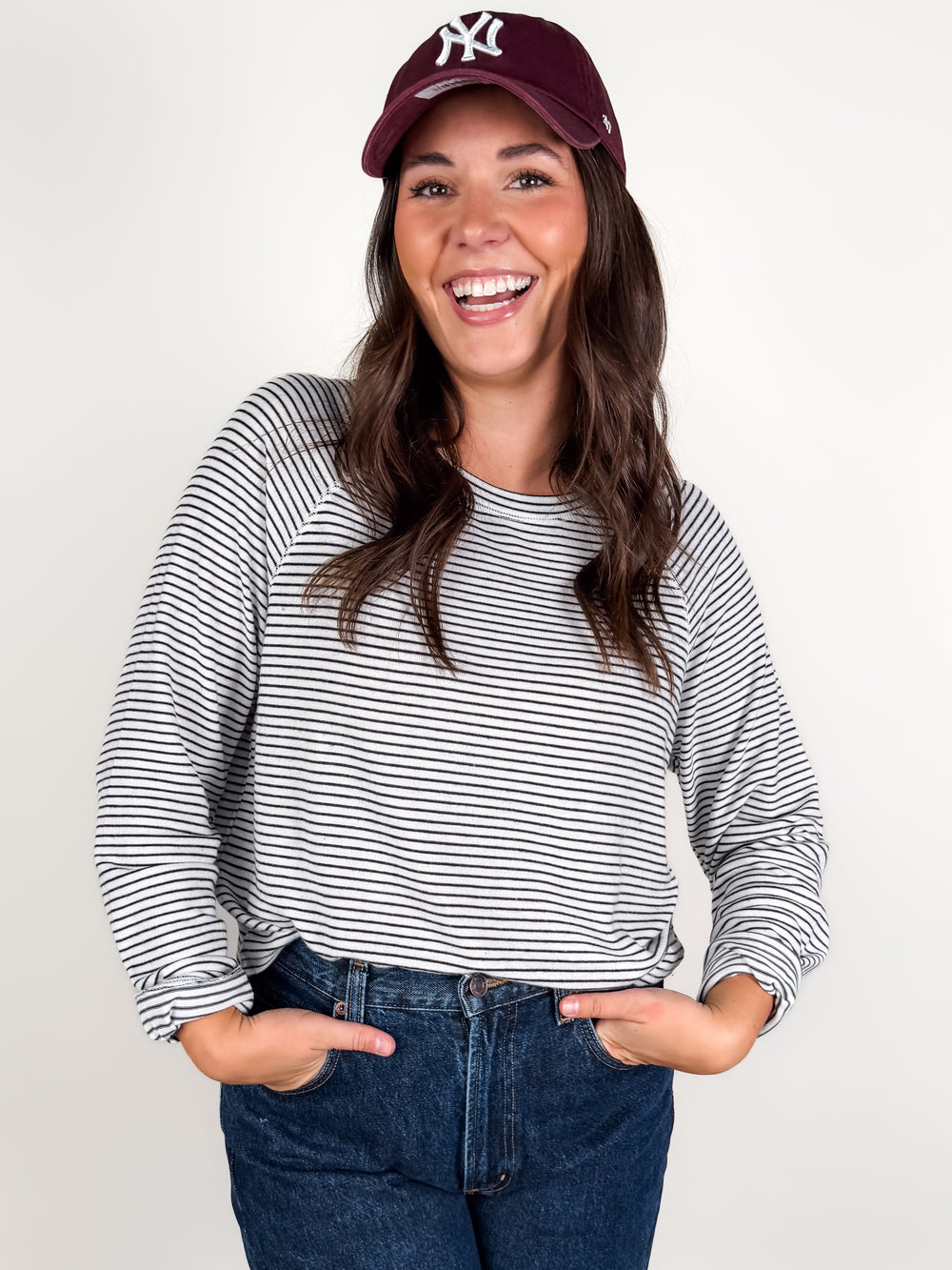 Listening So Close Raglan L/S Top