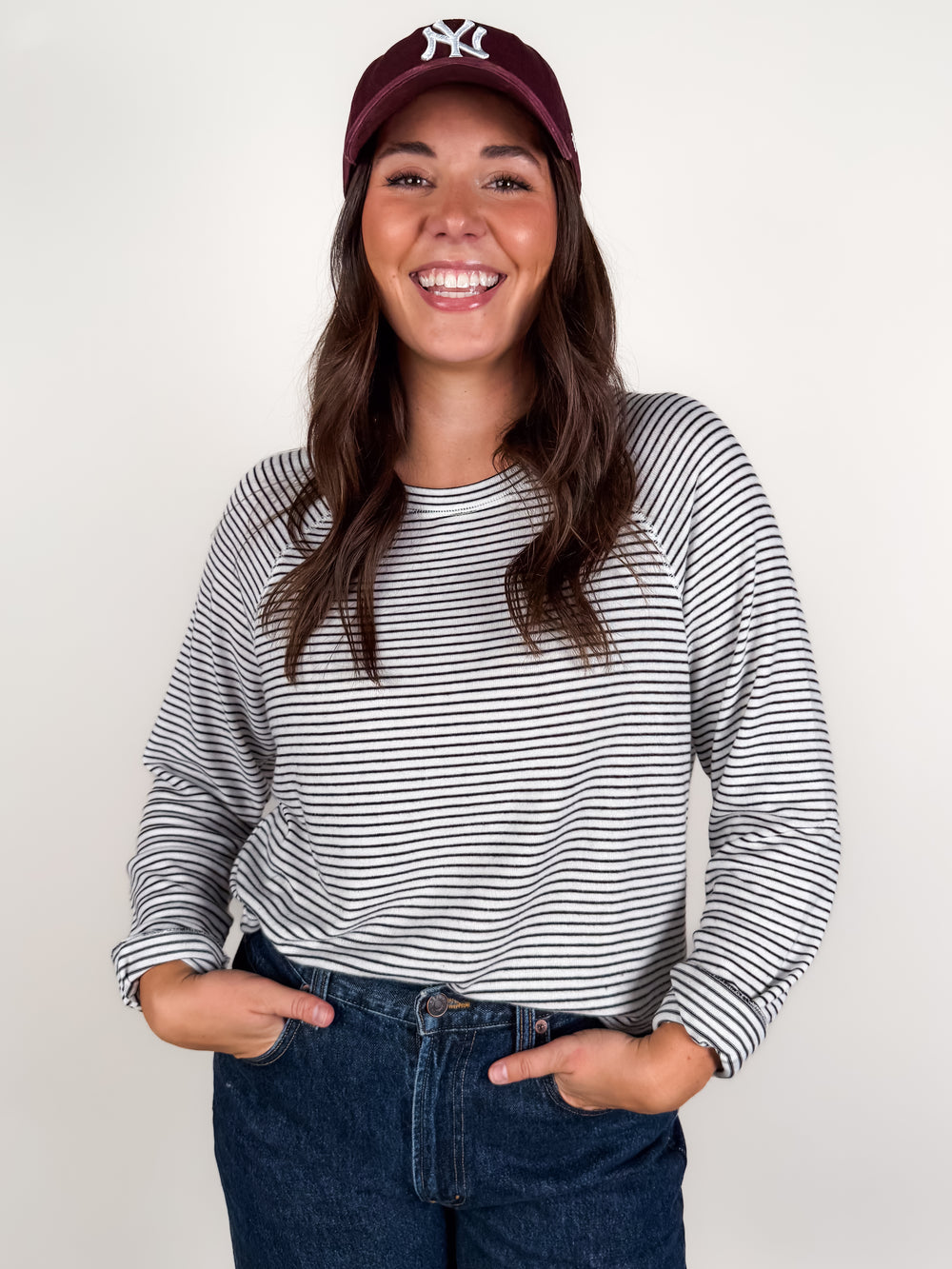 Listening So Close Raglan L/S Top