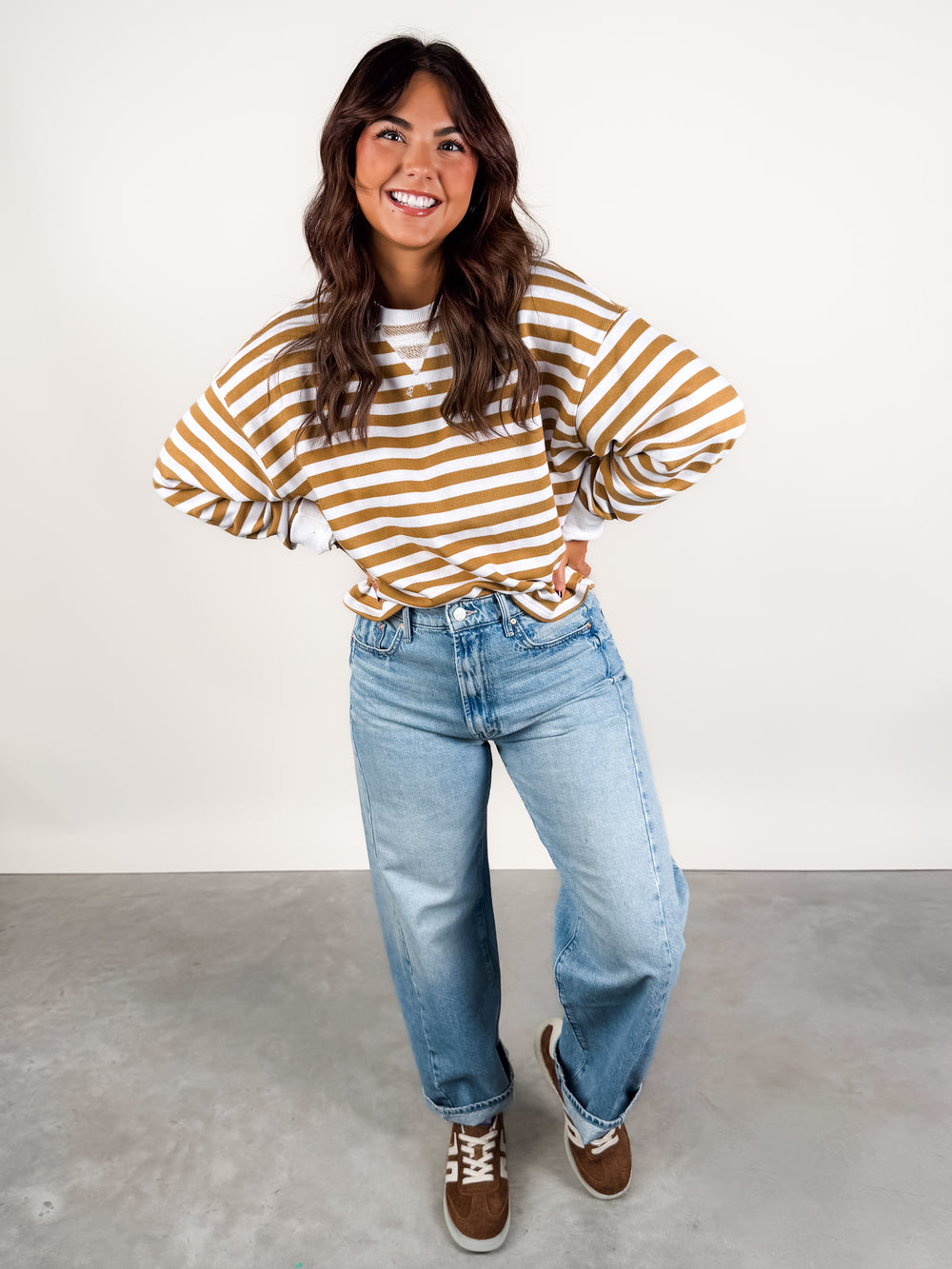 Never Know You Striped Top