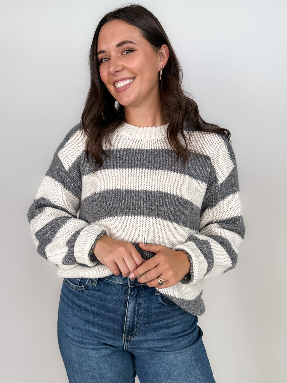 Andres Stripe Sweater