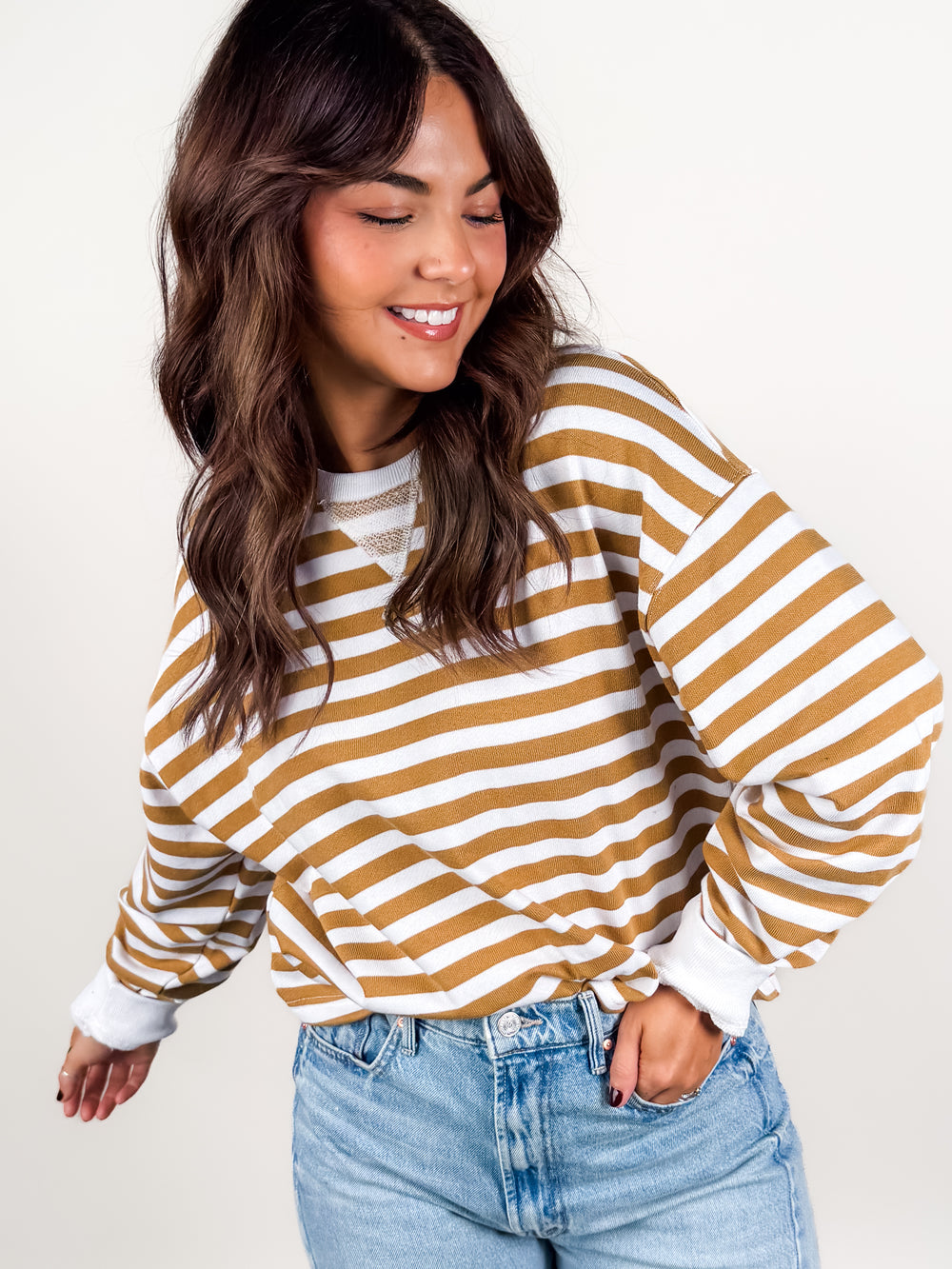 Never Know You Striped Top