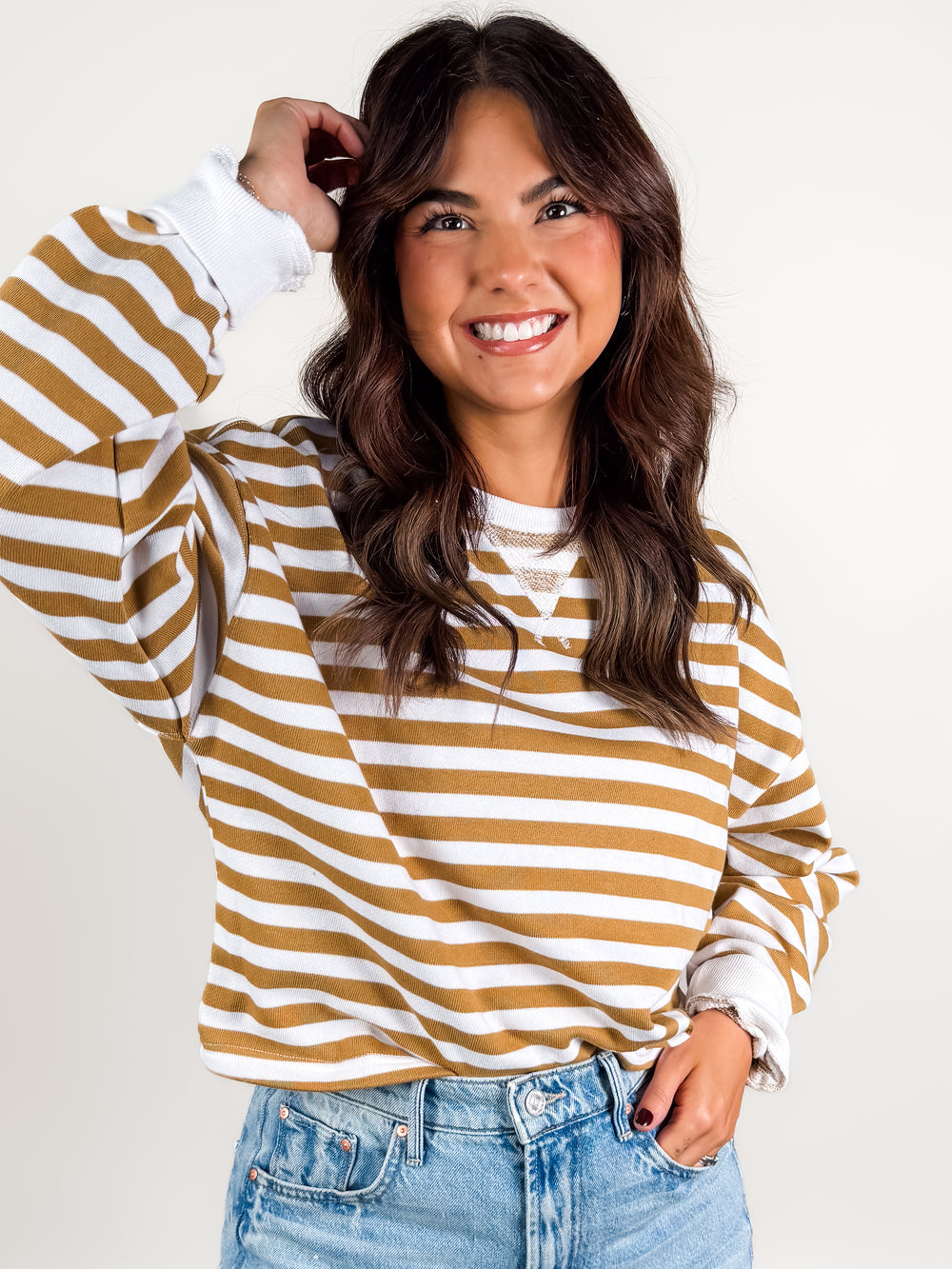 Never Know You Striped Top