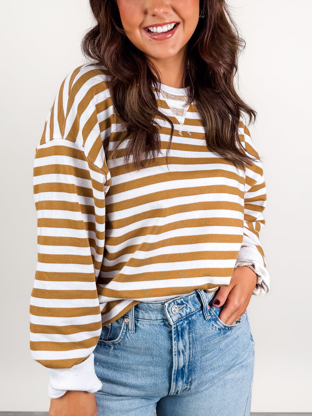 Never Know You Striped Top