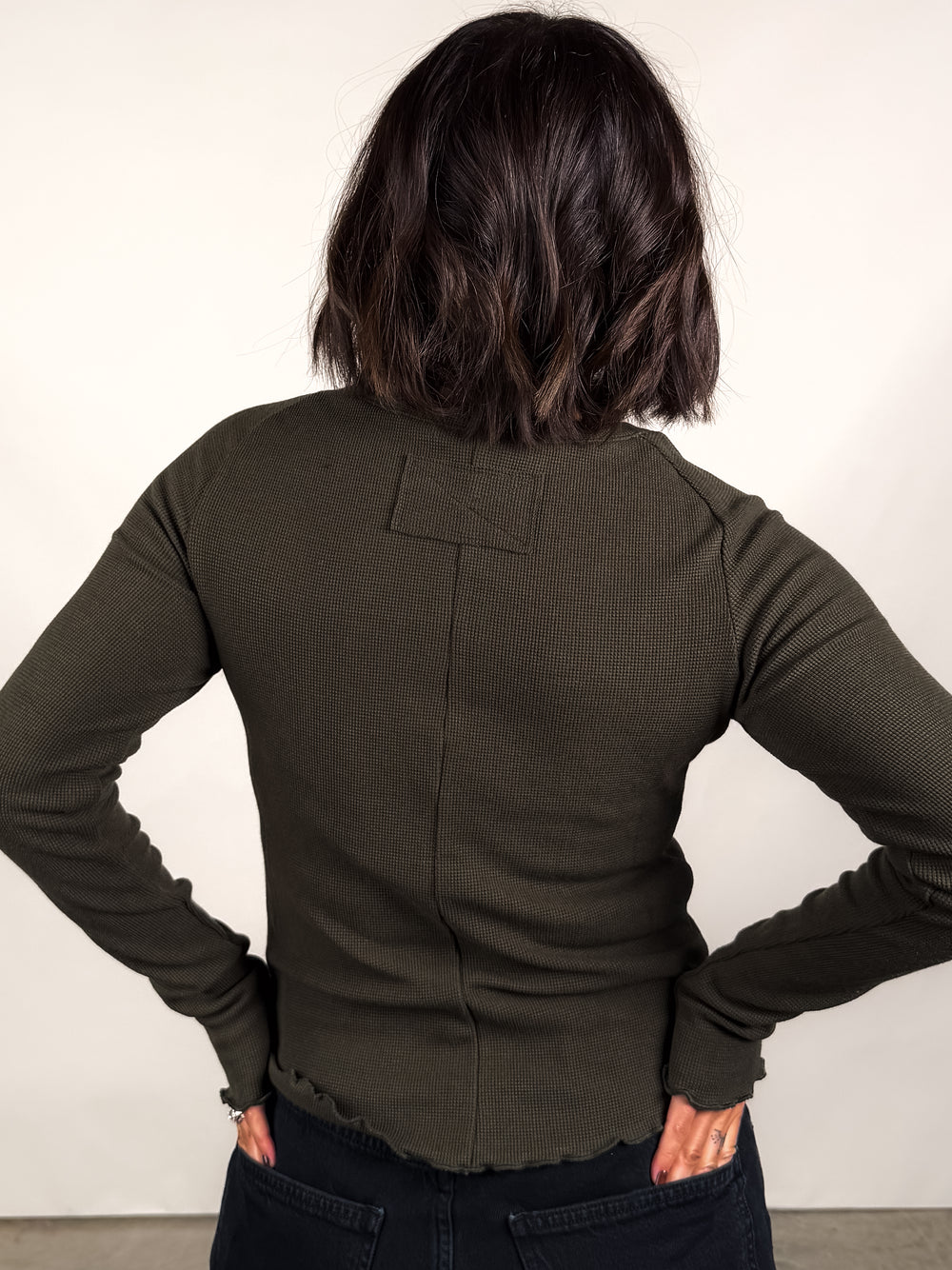 Alot To Learn Thermal Knit L/S Top