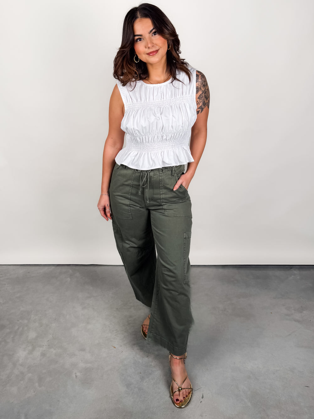 Central Park Ruched Tank