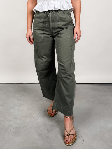 drawstring cargo pants