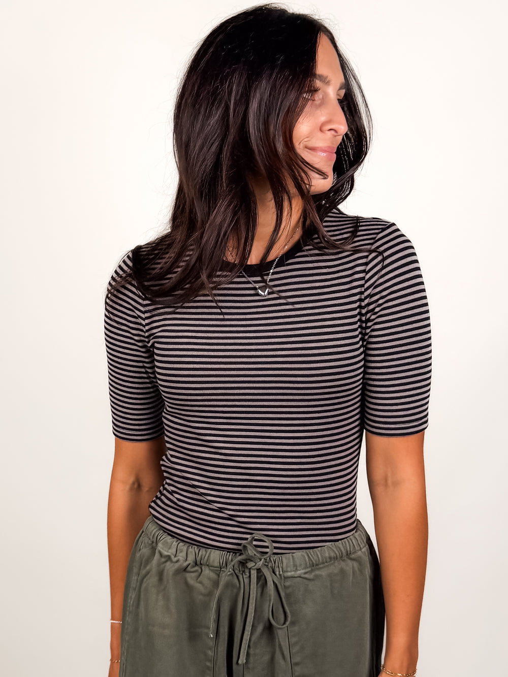Freida Striped Tee