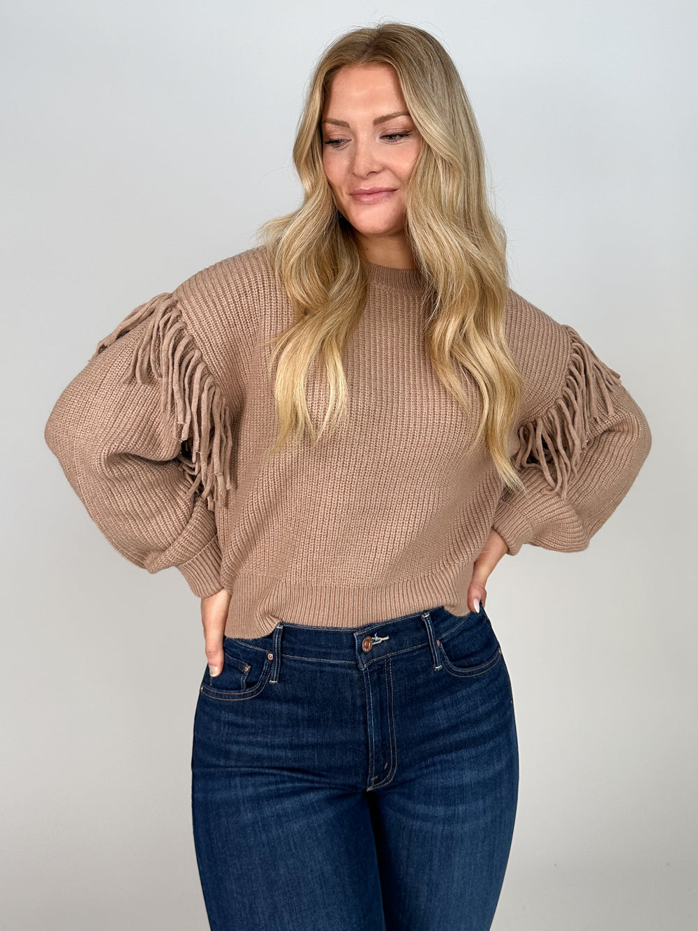 On The Fringe Sweater