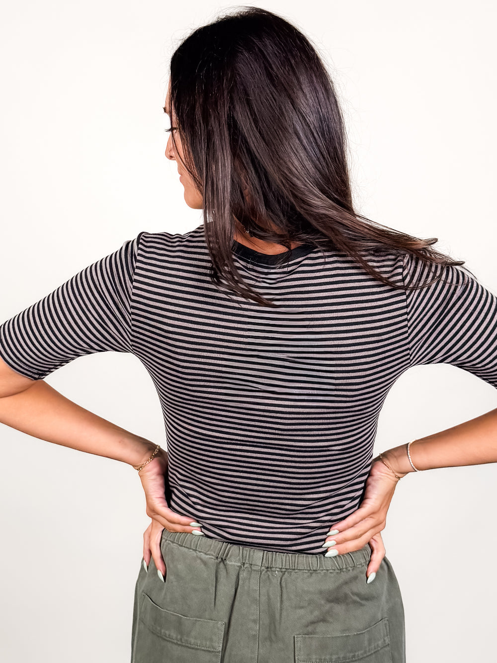 Freida Striped Tee