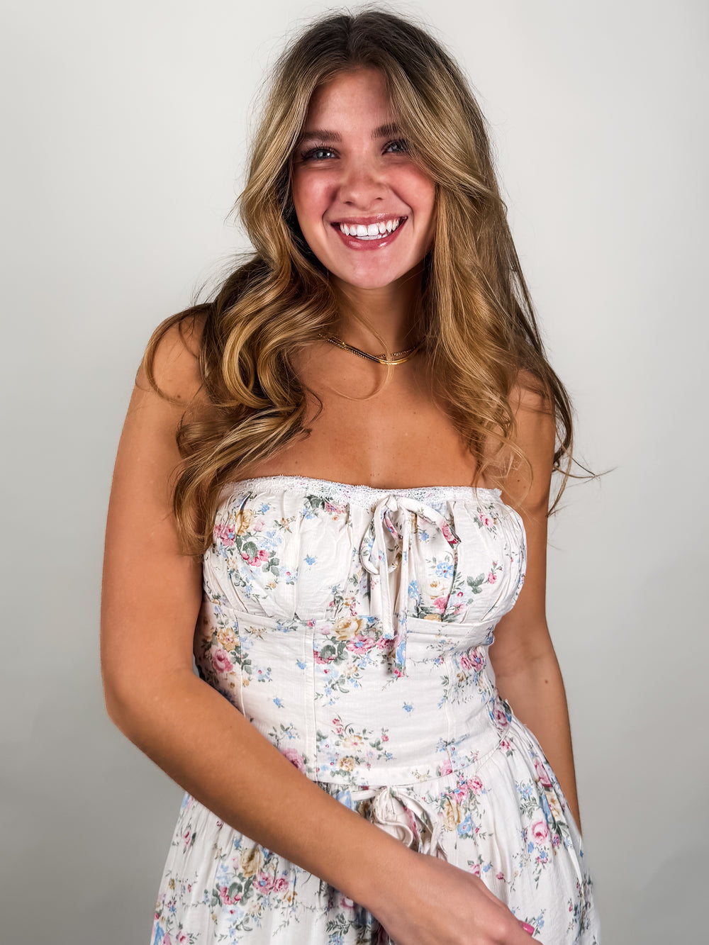 Sun Will Shine In My Day Floral Top