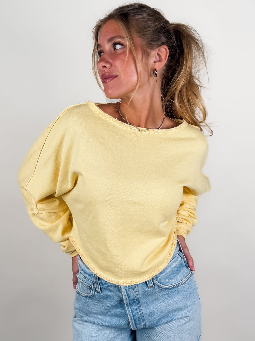 To The East Sweater Top